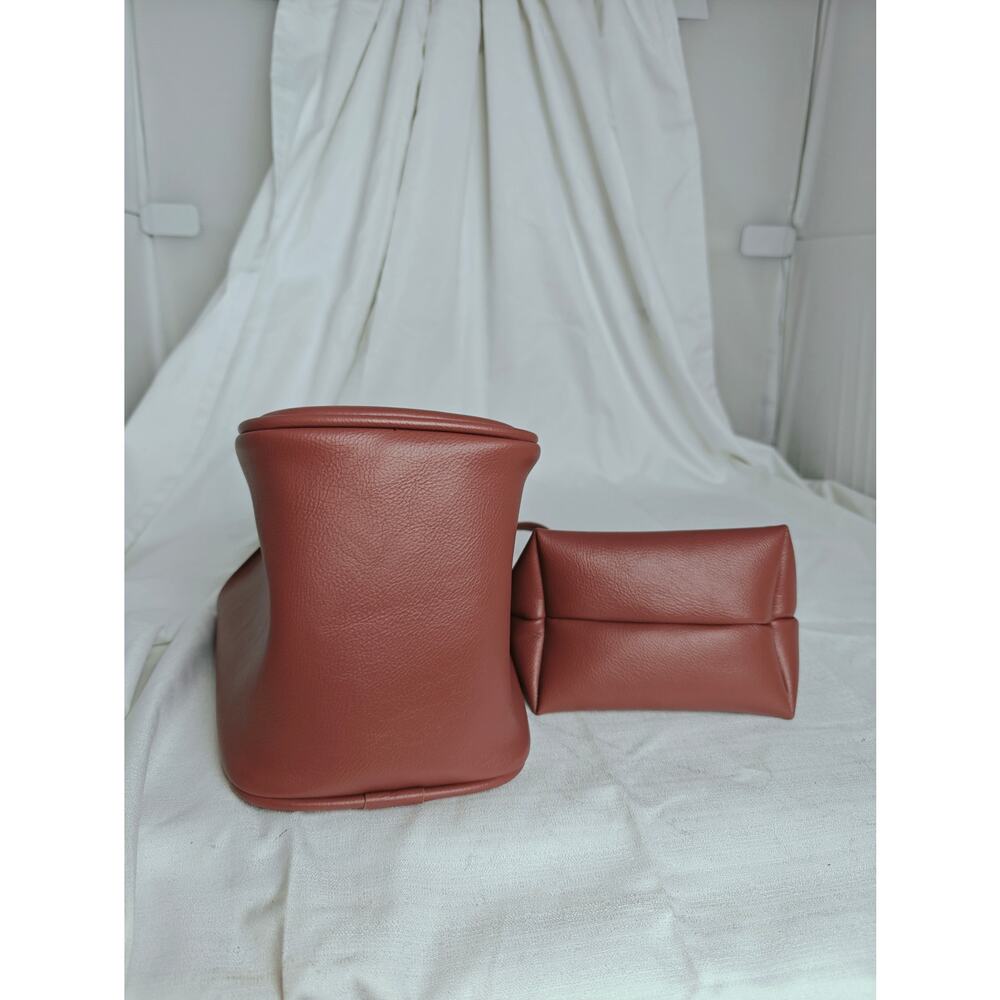 ANTHROPOLOGIE Hollace Tote: Mini Edition raisin color NEAR NEW - Picture 5 of 9
